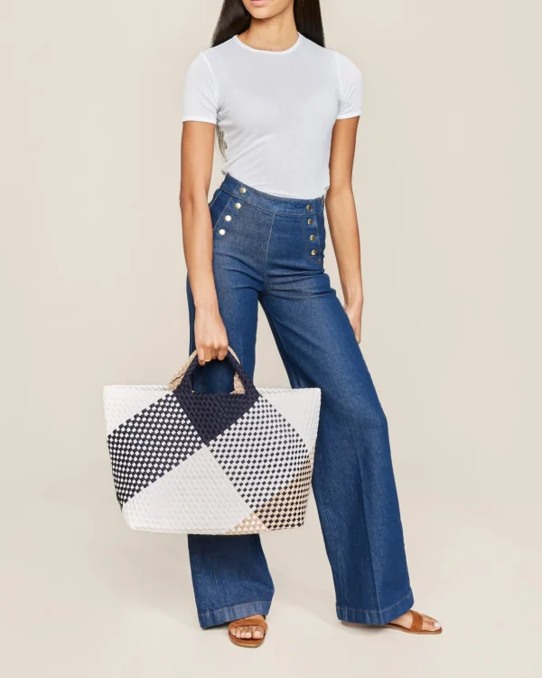 St. Barths Large Tote Grafisk Geo^NAGHEDI Discount