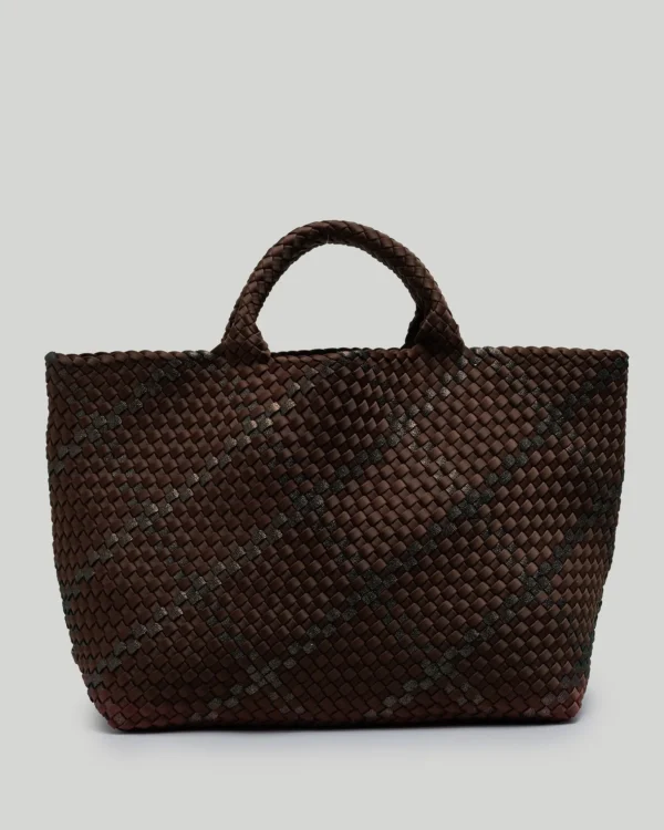 St. Barths Large Tote Plaid^NAGHEDI Shop