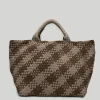 St. Barths Large Tote Plaid^NAGHEDI Store
