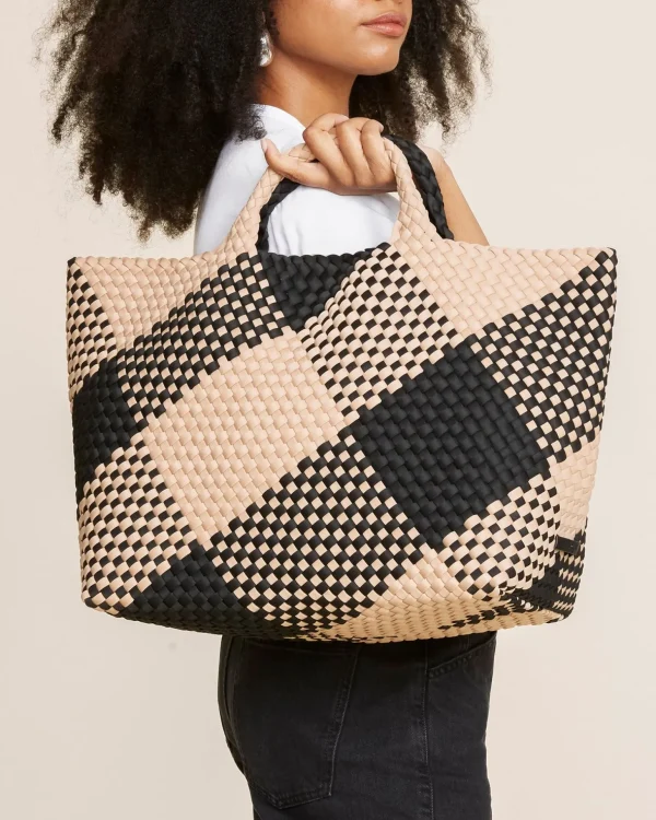 St. Barths Large Tote Plaid^NAGHEDI Clearance