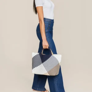 St. Barths Medium Tote Grafisk Geo^NAGHEDI Hot