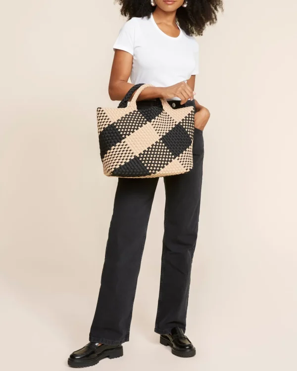 St. Barths Medium Tote Plaid^NAGHEDI Discount